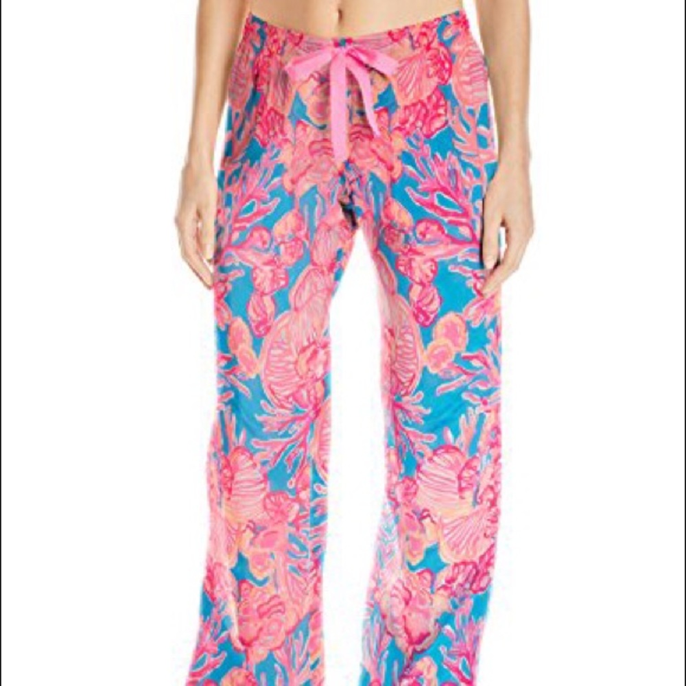 Lilly Pulitzer sparkling BL pajama pants XS NWT